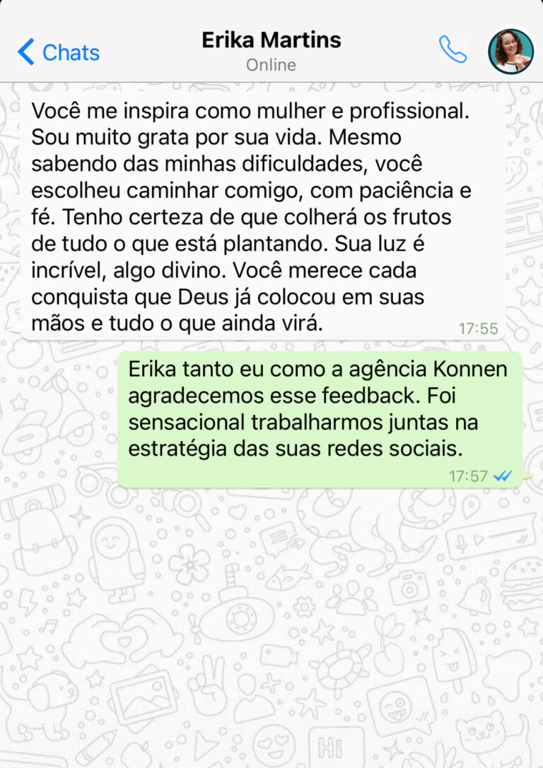 Depoimento Erika Martins